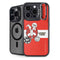 Looney Tunes Wile E Coyote Red Stripes iPhone 16 Pro Kickstand Case
